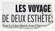 Coupure de presse Libre Match - mars 2007