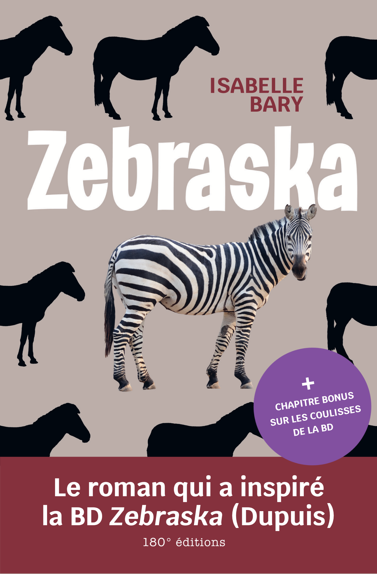 Couverture roman Zebraska