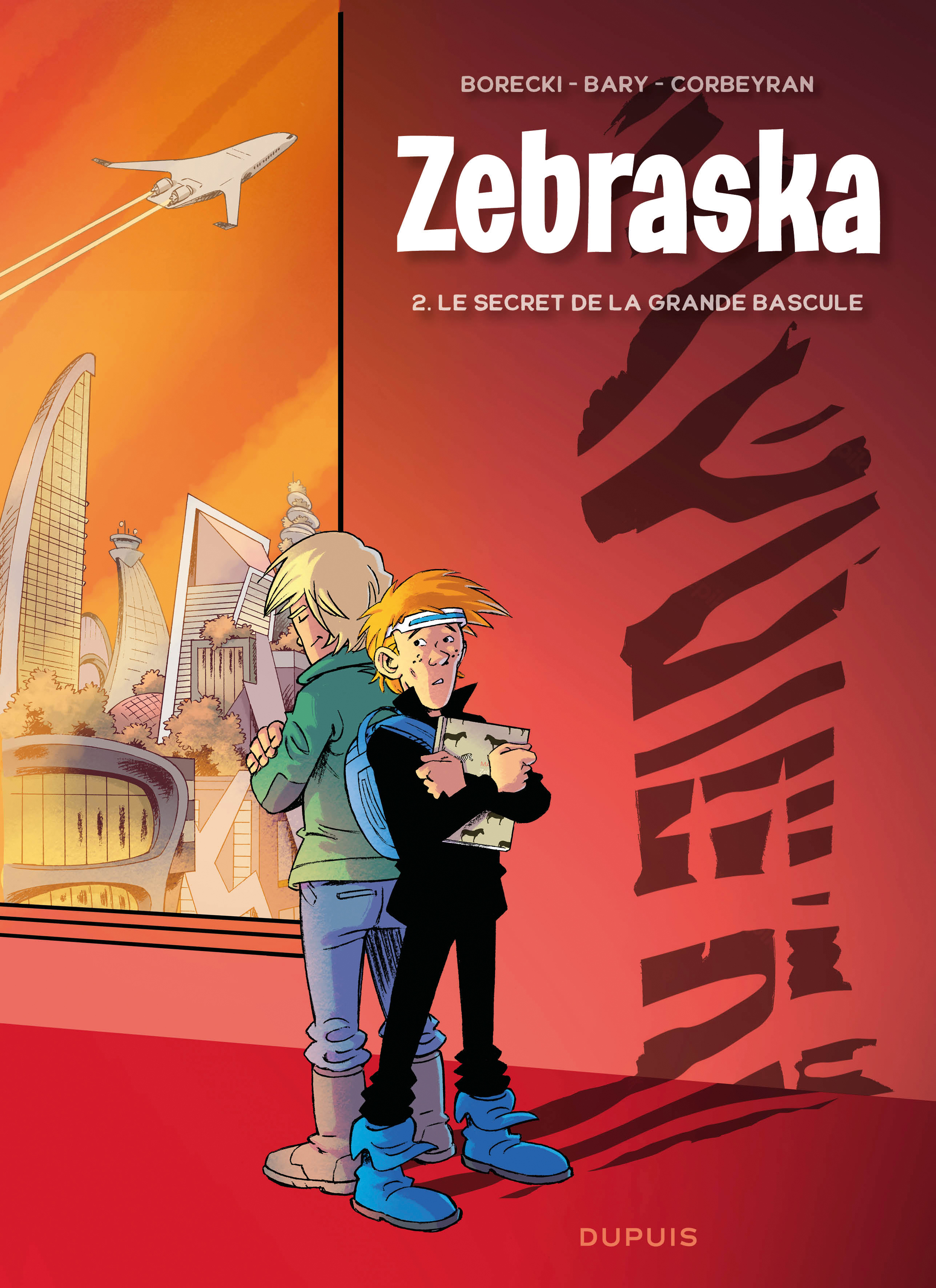 Couverture roman Zebraska